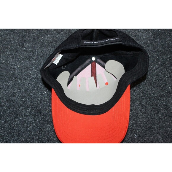 NEW Echo Bear Cat Products Black/Orange Adjustable Ball Baseball Hat Cap - Picture 5 of 6